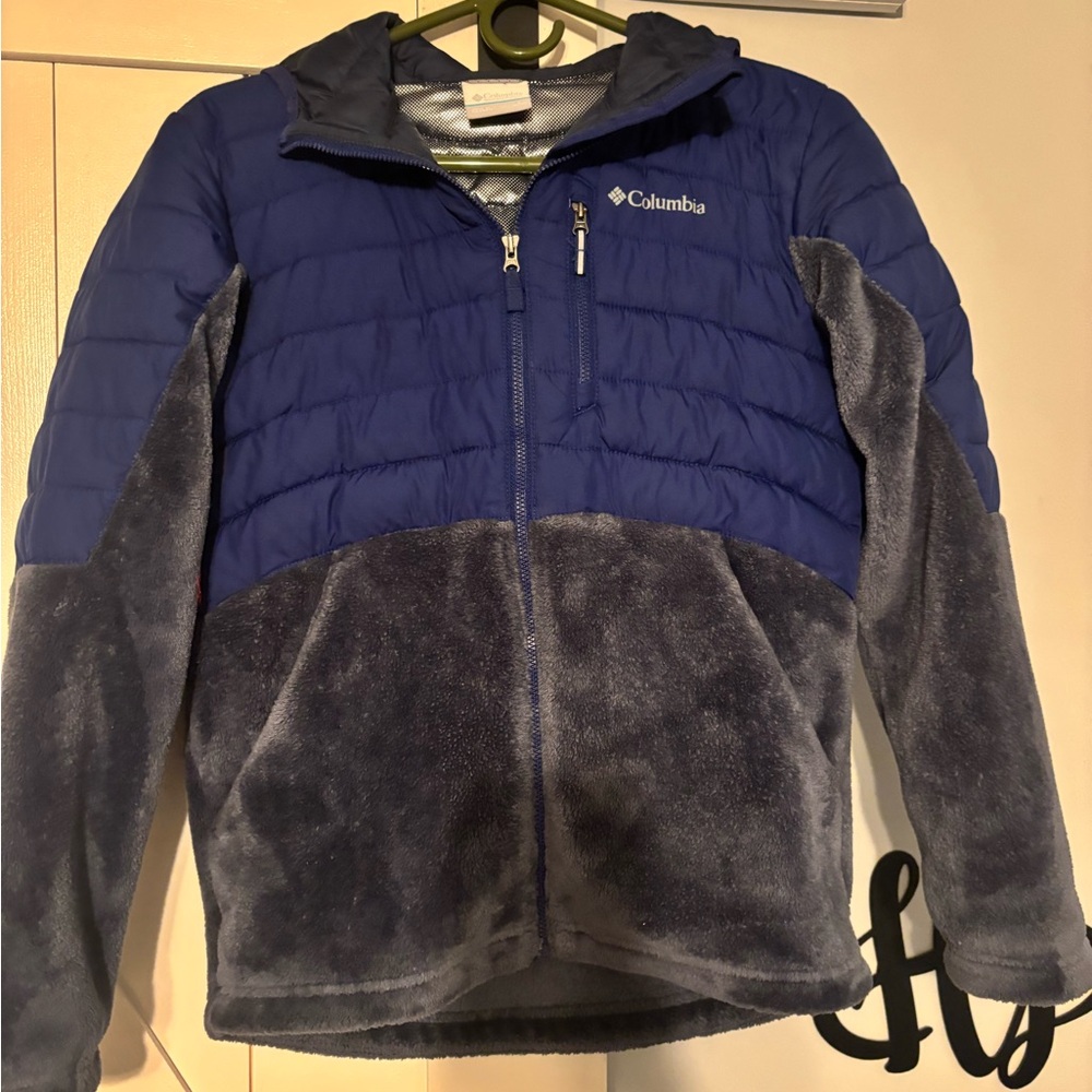 Columbia Navy Quilted Jacket